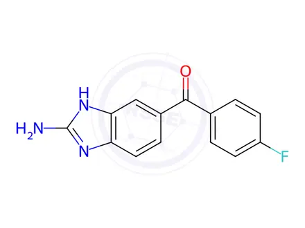 Chemical structure of 2-Aminoflubenda-zole