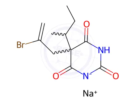 Chemical structure of Butallylonal