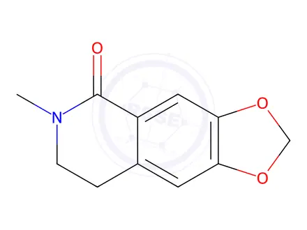 Chemical structure of Oxyhydrastinin