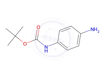 Chemical structure of N-Boc-p-phenylenediamine