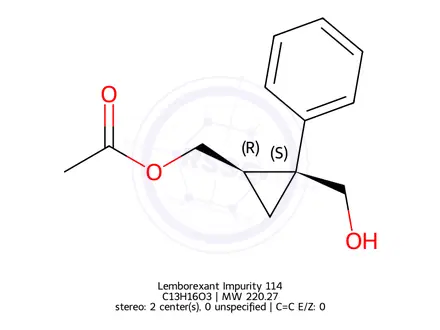Chemical structure of Lemborexant Impurity 114