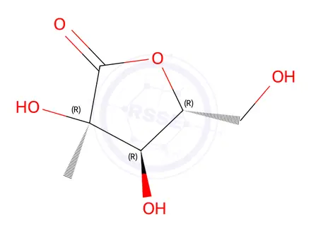 Chemical structure of Vitamin C Impurity 17