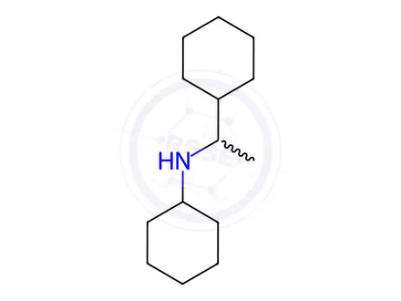 Chemical structure of N-(1-cyclohexylethyl)cyclohexanamine