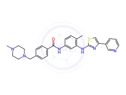 Chemical structure of Masitinib