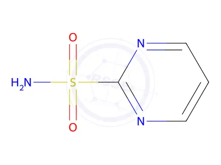Chemical structure of pyrimidine-2-sulfonamide