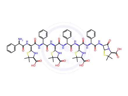 Chemical structure of Ampicillin Impurity 51