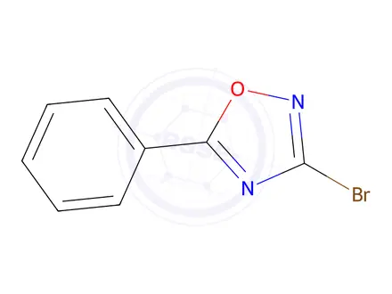 Chemical structure of 3-bromo-5-phenyl-1,2,4-oxadiazole