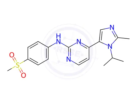 Chemical structure of AZD 5438