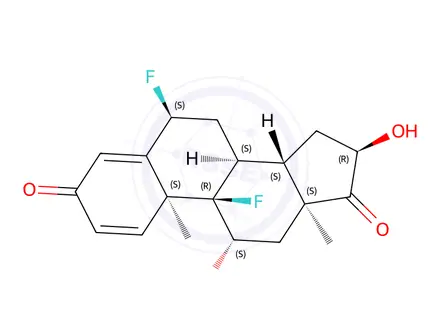 Chemical structure of Fluocinolone Acetonide Impurity 34