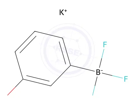 Chemical structure of Potassium 3-Hydroxyphenyltrifluoroborate