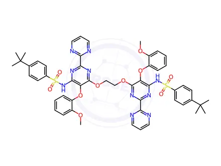 Chemical structure of Bosentan USP Related Compound C