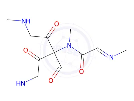 Chemical structure of cyclo(tetra(sarcosyl))