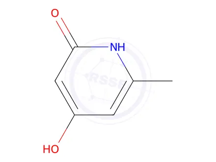 Chemical structure of 2(3H)-Pyridinone,4-hydroxy-6-methyl-(9CI)