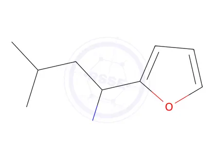 Chemical structure of 1-(Furan-2-yl)-3-methylbutan-1-amine
