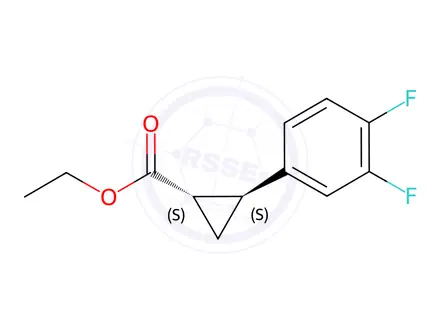 Chemical structure of Ticagrelor Impurity 424
