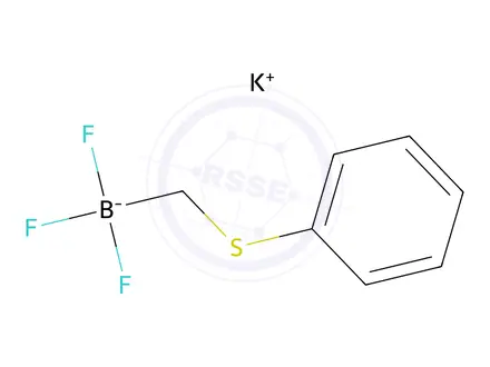 Chemical structure of Potassium trifluoro((phenylthio)methyl)borate