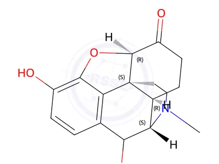 Chemical structure of 10-hydroxy-hydromorphone