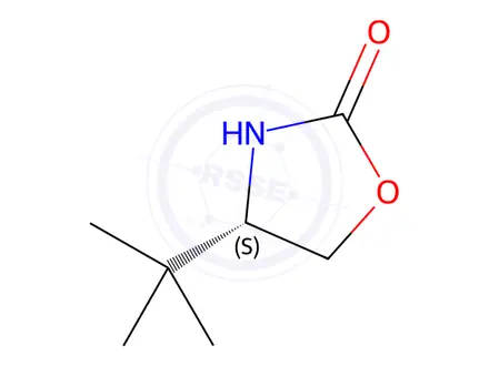 Chemical structure of (S)-4-Tert-Butyl-2-oxazolidinone