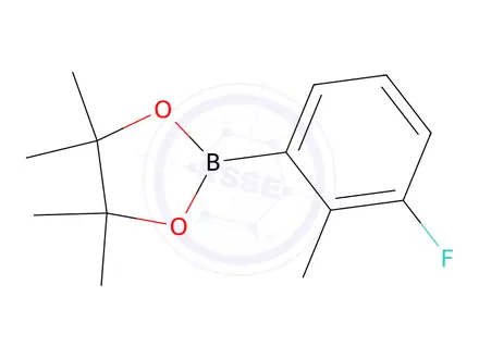 Chemical structure of 3-Fluoro-2-Methylbenzeneboronic Acid Pinacol Ester