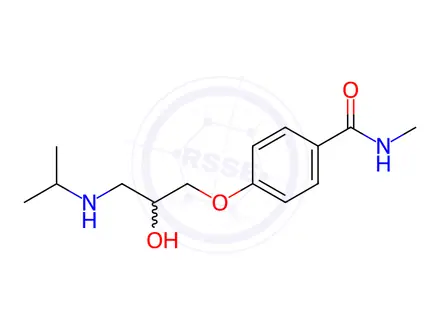Chemical structure of Practolol Impurity 106