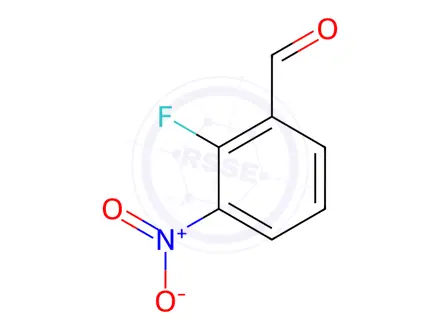 Chemical structure of 2-FLUORO-3-NITROBENZALDEHYDE