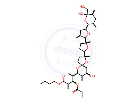 Chemical structure of Laidlomycin Impurity 19
