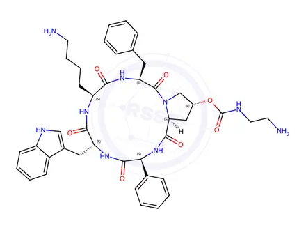 Chemical structure of Pasireotide Impurity 29
