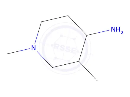 Chemical structure of cis-1,3-Dimethyl-piperidin-4-ylamine