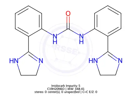 Chemical structure of Imidocarb Impurity 5