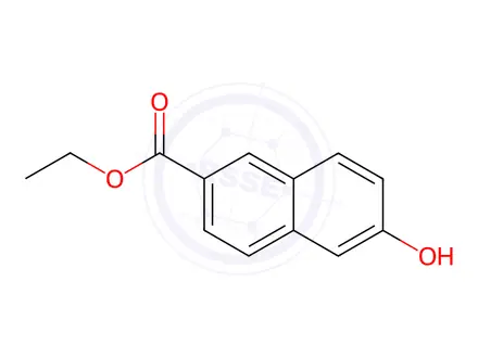Chemical structure of ETHYL 6-HYDROXY-2-NAPHTHOATE