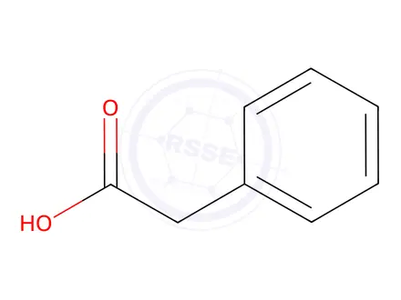 Chemical structure of (Category II Precursor Chemicals)Phenylacetic acid
