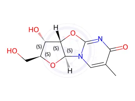 Chemical structure of Telbivudine Impurity 11
