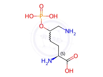 Chemical structure of O-phosphohydroxylysine
