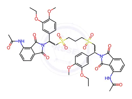 Chemical structure of Apremilast Impurity 38