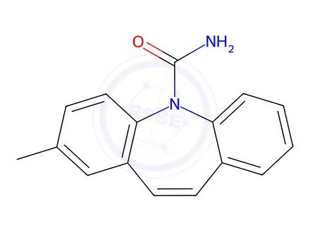 Chemical structure of 2-Methyl Carbamazepine