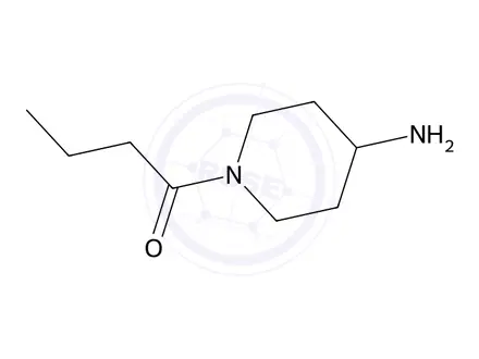 Chemical structure of 1-(4-Aminopiperidin-1-yl)butan-1-one