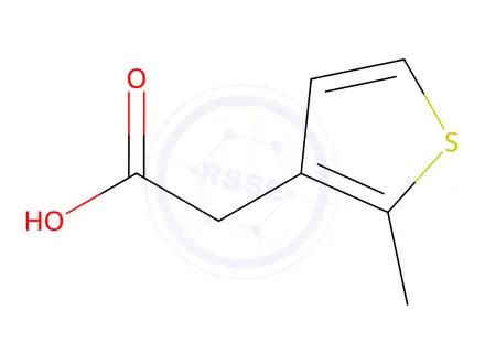 Chemical structure of (2-Methyl-thiophen-3-yl)-acetic acid
