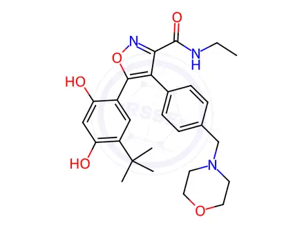 Chemical structure of Luminespib Impurity 6