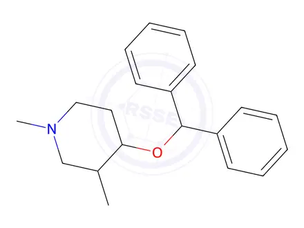 Chemical structure of Diphenylpyraline Impurity 6