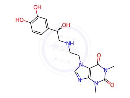 Chemical structure of Theodrenaline