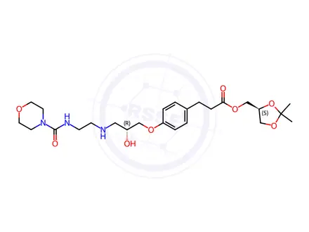 Chemical structure of Landiolol Impurity W