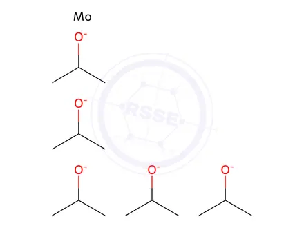 Chemical structure of MOLYBDENUM (V) ISOPROPOXIDE