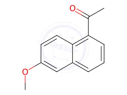 Chemical structure of 1-(6-Methoxynaphthalen-1-yl)ethan-1-one