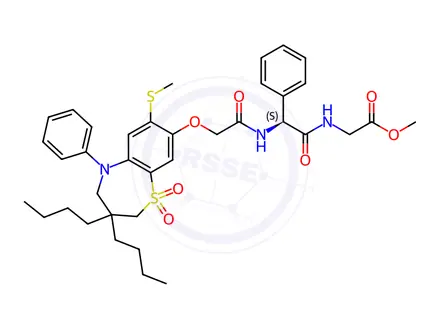Chemical structure of Elobixibat Impurity 26