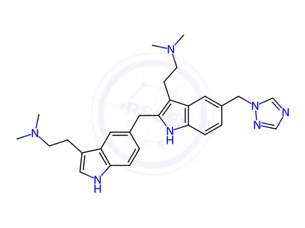 Chemical structure of Rizatriptan EP Impurity A
