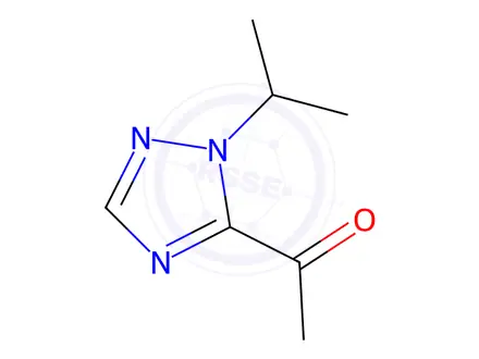Chemical structure of 1-(1-Isopropyl-1H-1,2,4-triazol-5-yl)ethanone
