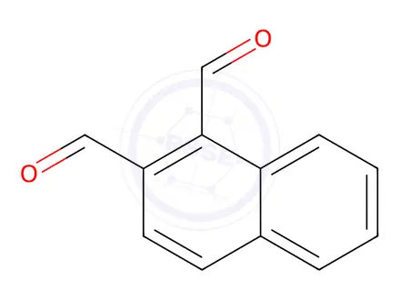 Chemical structure of Naphthalene-1,2-dicarbaldehyde