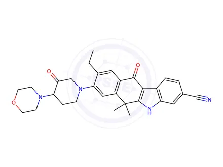 Chemical structure of Alectinib Impurity 103