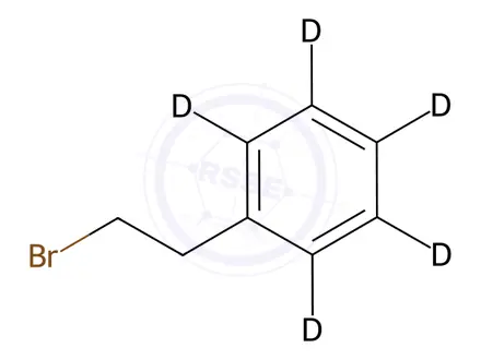 Chemical structure of (2-Bromoethyl)benzene D5