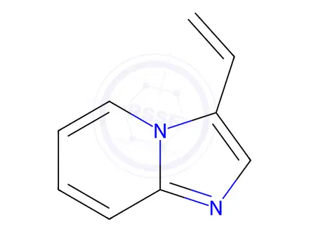 Chemical structure of Imidazo[1,2-a]pyridine, 3-ethenyl-(9CI)